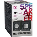 Колонки Defender SPK 22 (2x2.5W, питание от USB) <65503>