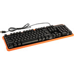 Клавиатура Гарнизон GK-320G <USB> 104КЛ, подсветка клавиш