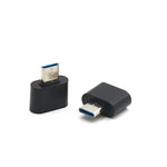 OTG адаптер USB type-C черный