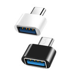 OTG адаптер USB type-C белый